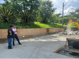 Segurança no trânsito: trecho de pavimento de concreto na avenida Limeira será refeito após teste de resistência